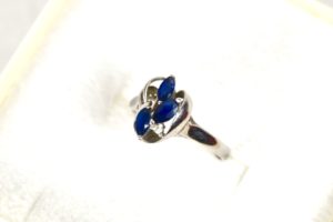 K18WG サファイヤリンゴをお買取させていただきました!