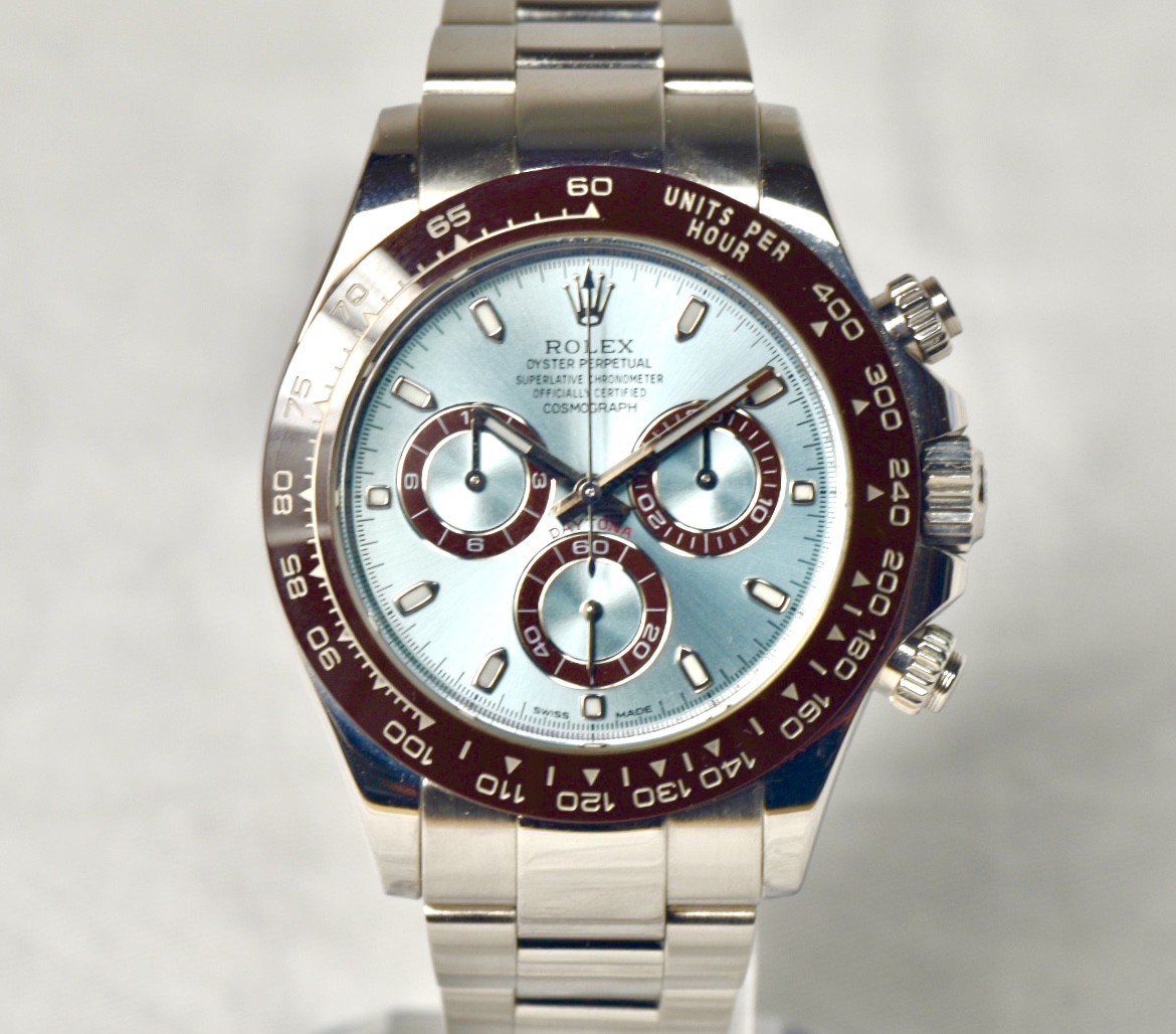 ロレックス デイトナ プラチナ アイスブルー の買取価格の相場は 所沢市 新所沢 小手指 狭山市