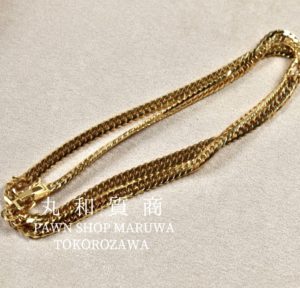 金(K18,18金)の喜平ネックレス 6面ダブルをお買取!価格の相場は?