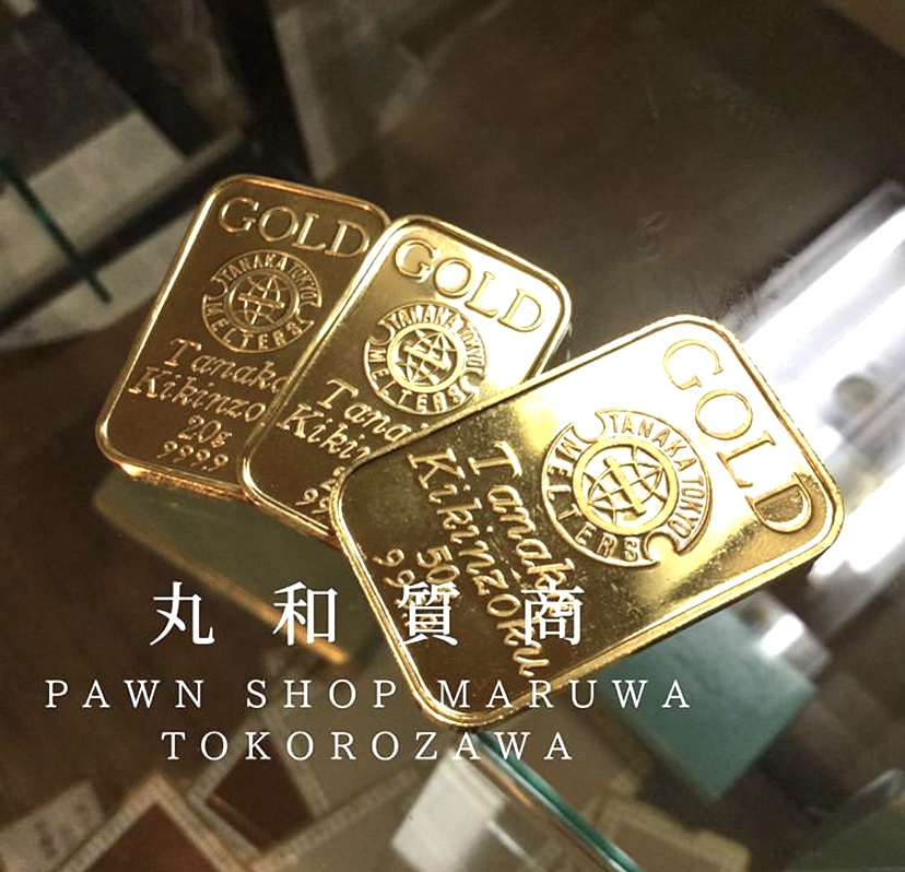 田中貴金属の金インゴット 1g 純金(24金,K24)をお買取！価格の相場は