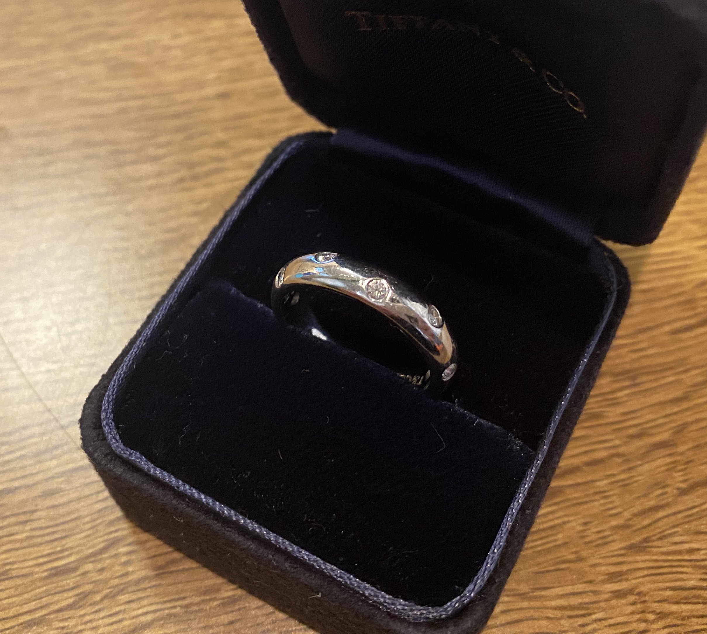 ティファニー ダイヤモンド ドッツ バンドリング,指輪 Pt950をお買取させていただきました。