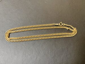金(K18,18金)の喜平ネックレス 2面をお買取させていただきました。