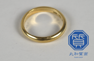 金(K18,18金)甲丸のリング,指輪をお買取!価格の相場は?