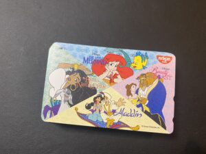 ディズニー テレホンカード(テレカ) 50度をお買取!価格の相場は?