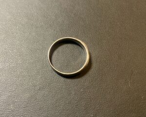 純プラチナ(Pt1000)平打ちリング,指輪をお買取！価格の相場は？