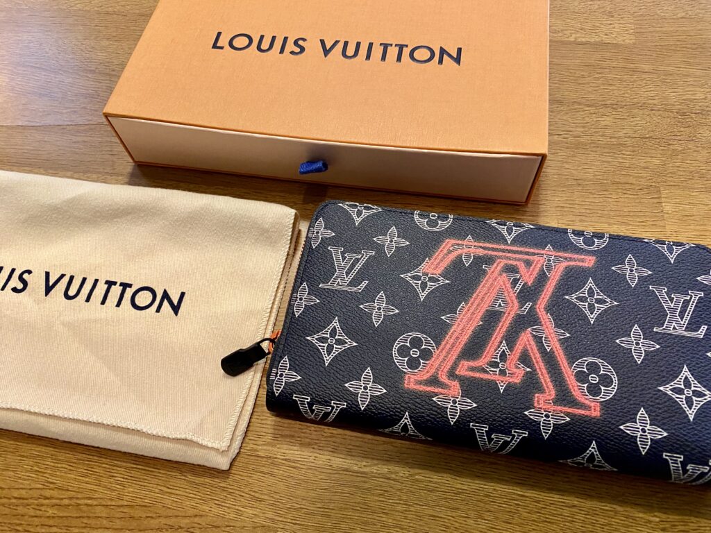 ルイヴィトン LOUIS VUITTON ジッピー オーガナイザー M62931 モノグラム アップサイドダウン インク トラベルケース 長財布 モノグラムキャンバス ネイビー