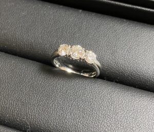 ダイヤモンドの指輪,リング プラチナ(Pt850)をお買取！価格の相場は？