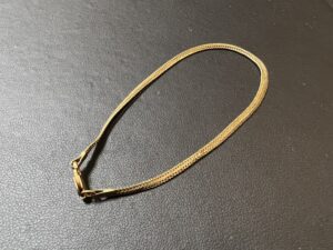 清瀬市のお客様から金ネックレス(18金,K18)をお買取!