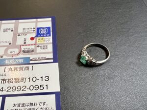 エメラルドリング・指輪 プラチナ(Pt950)をお買取！価格の相場は？