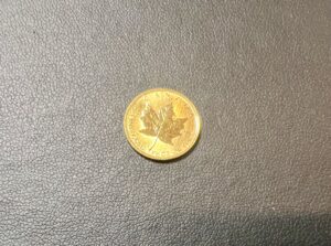 メイプルリーフ金貨 1/10oz 純金(K24,24金)を所沢市小手指町のお客様から買取！価格の相場は？