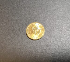 メイプルリーフ金貨 1/4oz 純金(K24,24金)を所沢で買取！価格の相場は？