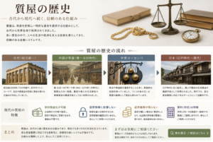 質屋は安全？怪しくない？歴史と仕組みから分かりやすく解説