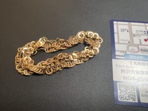 オーバルデザイン 金ネックレス(18金,K18)をお買取！価格の相場は？