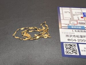 18金 細いネックレスチェーンをお買取!価格の相場は?