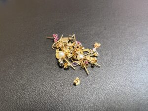 18金ピアス (750,K18) パール、アメシスト、ダイヤモンド付きまとめを買取！価格相場は