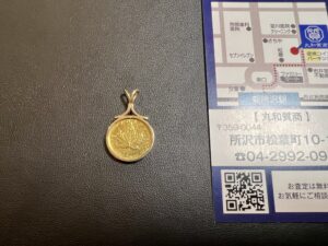 メイプルリーフ金貨 ペンダントトップ 1/10ozをお買取！価格の相場は？
