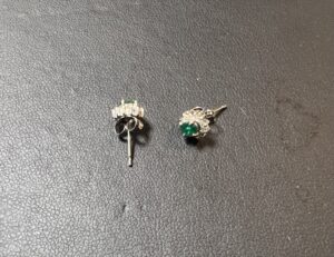 エメラルドピアス プラチナ(Pt950)をお買取!価格の相場は?