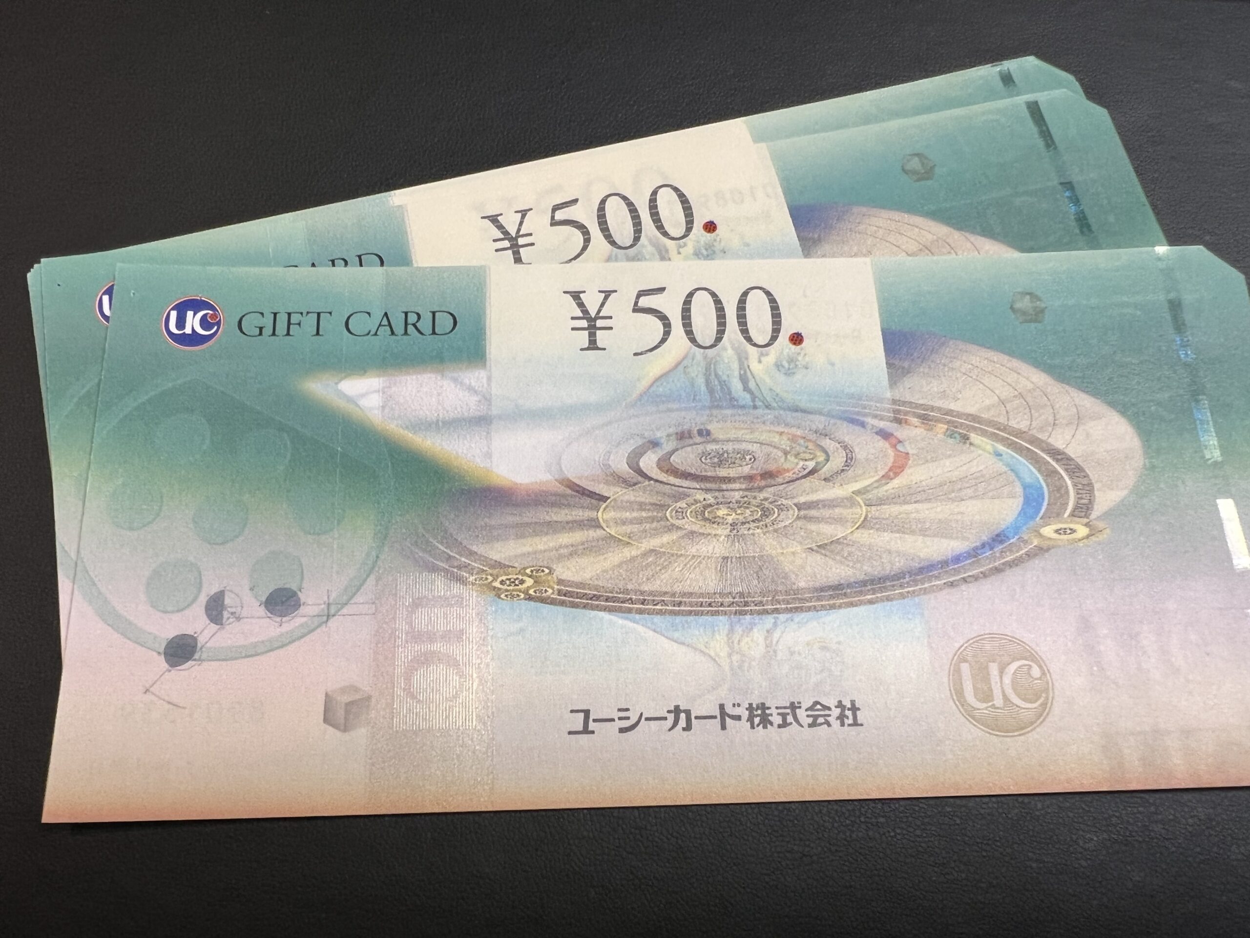UCギフトカード500円をお買取換金！価格相場は