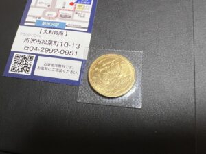 天皇陛下御在位60年記念 10万円金貨をお買い取り！価格相場は？