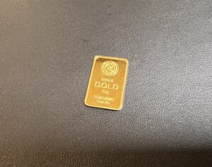 徳力本店 純金インゴット 5gをお買取！価格の相場は？
