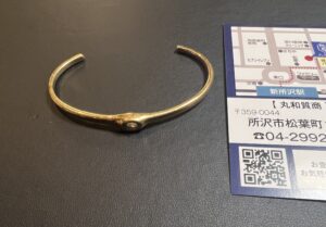 壊れた金バングル(K18,18金)をお買取！価格の相場は？