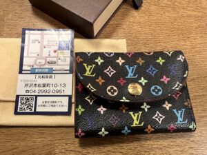 ルイ・ヴィトン マルチカラー 名刺入れの買取価格は?所沢・新所沢での相場と買取実績