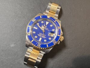 ロレックスサブマリーナー Ref.116613GLBをお買取！価格相場は？
